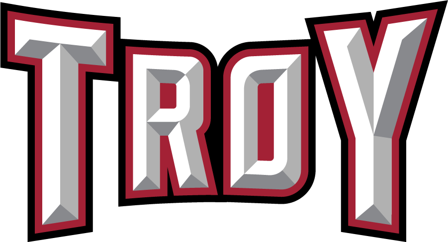 Troy Trojans 2016-2019 Wordmark Logo iron on transfers for clothing